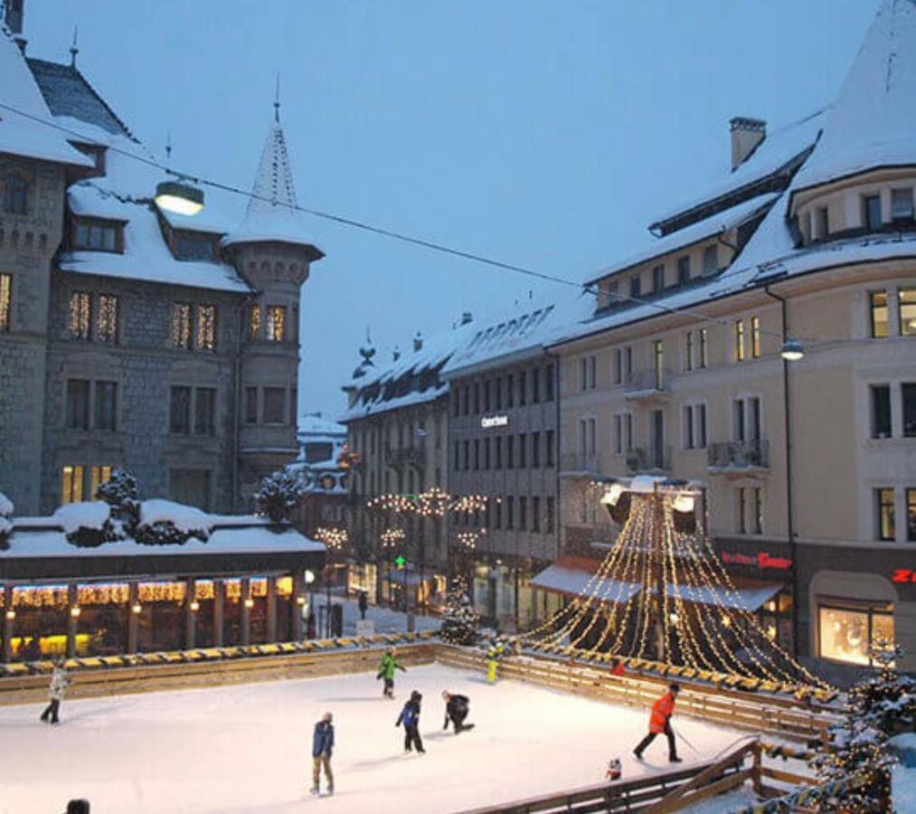 Alpine City Suite Brig Exterior foto